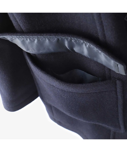 EASTBOY（イーストボーイ）の「ダッフルコート ウール混 制服 スクールコート 中学生 高校生（ダッフルコート・キッズ・ネイビー・13号/11号/9号/7号）」の5枚目の写真