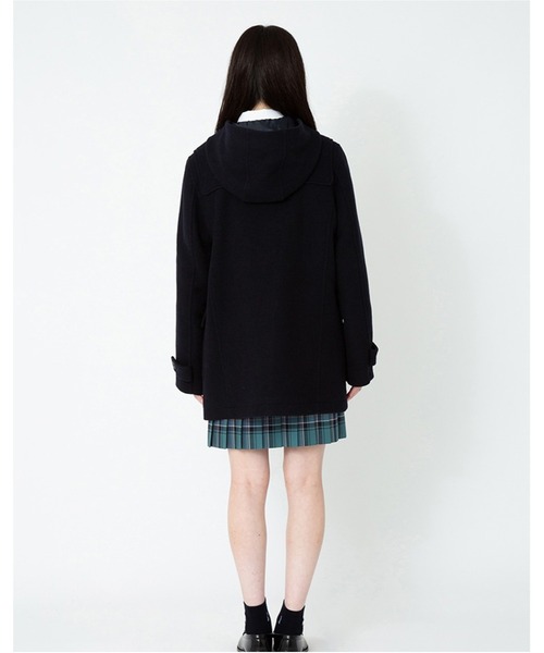 ダッフルコート ウール混 制服 スクールコート 中学生 高校生