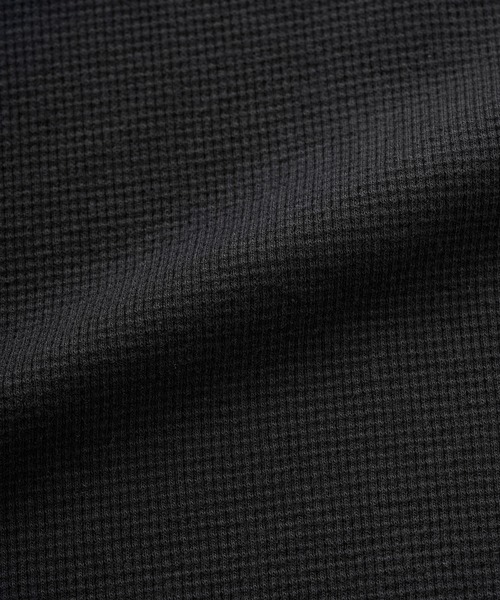 Juha（ユハ）の「THERMAL HENLEY（Tシャツ/カットソー・メンズ・ナチュラル/ブラック・3/4）」の16枚目の写真
