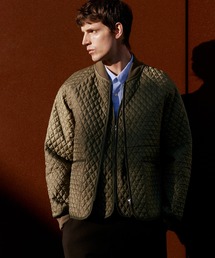 LAVENHAM(xn)Black Edition Lightweight Zipped Bomber Jacket Mens / ubN GfBV CgEFCg Wbvh {o[ WPbg Y(̑AE^[)