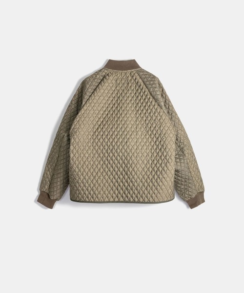 LAVENHAM（ラベンハム）の「Black Edition Lightweight Zipped Bomber Jacket Mens / ブラック エディション ライトウェイト ジップド ボンバー ジャケット メンズ（その他アウター・メンズ・ライトカーキ/ブラック・L/M/S）」の7枚目の写真