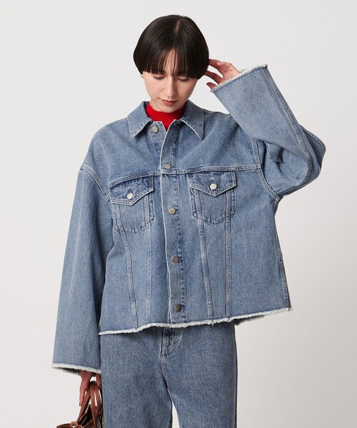 セール】カットオフ デニムジャケット（デニムジャケット）｜UNITED