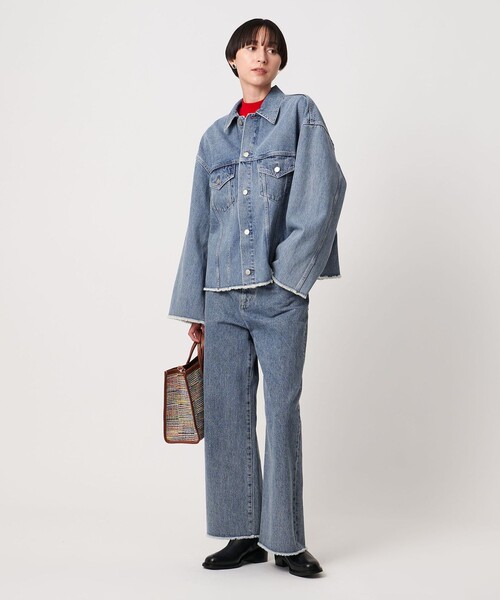 セール】カットオフ デニムジャケット（デニムジャケット）｜UNITED