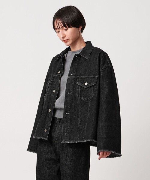 UNITED ARROWS カットオフ　デニムジャケット セール】カットオフ デニムジャケット（デニムジャケット）｜UNITED