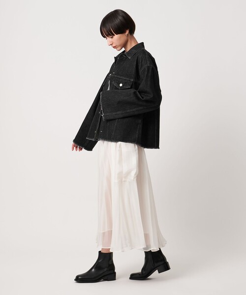 セール】カットオフ デニムジャケット（デニムジャケット）｜UNITED