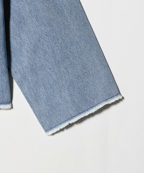 UNITED ARROWS（ユナイテッドアローズ）の「カットオフ デニムジャケット（デニムジャケット・レディース・コバルトブルー/その他1・36/38）」の14枚目の写真