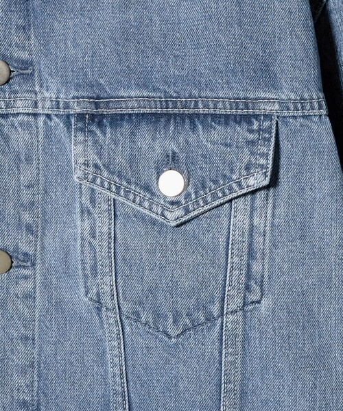 UNITED ARROWS（ユナイテッドアローズ）の「カットオフ デニムジャケット（デニムジャケット・レディース・コバルトブルー/その他1・36/38）」の17枚目の写真