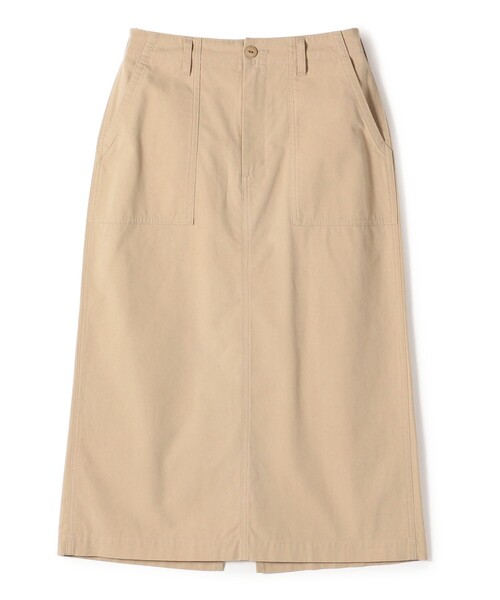 SHIPS(シップス)の「【WEB限定】〈洗濯機可能〉ベイカー フレア スカート(スカート・レディース・オリーブ/ベージュ・36/38)」の9枚目の写真
