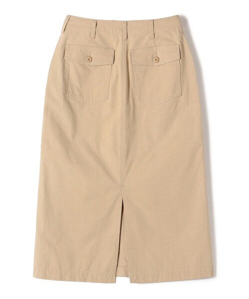 SHIPS(シップス)の「【WEB限定】〈洗濯機可能〉ベイカー フレア スカート(スカート・レディース・オリーブ/ベージュ・36/38)」の8枚目の写真