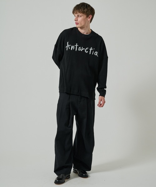 SHINYAKOZUKA(シンヤコヅカ)の「【SHINYAKOZUKA/シンヤコズカ】HABITAT(ISSUE#7)(Tシャツ/カットソー・メンズ・ホワイト/ブラック・L/M/S)」の10枚目の写真