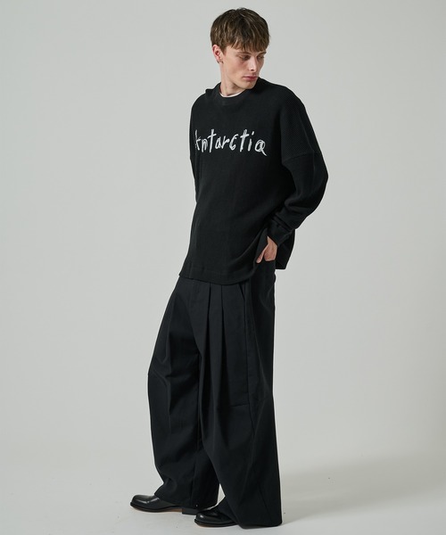 SHINYAKOZUKA(シンヤコヅカ)の「【SHINYAKOZUKA/シンヤコズカ】HABITAT(ISSUE#7)(Tシャツ/カットソー・メンズ・ホワイト/ブラック・L/M/S)」の11枚目の写真