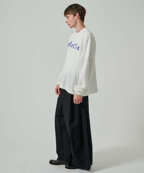 SHINYAKOZUKA(シンヤコヅカ)の「【SHINYAKOZUKA/シンヤコズカ】HABITAT(ISSUE#7)(Tシャツ/カットソー・メンズ・ホワイト/ブラック・L/M/S)」の4枚目の写真