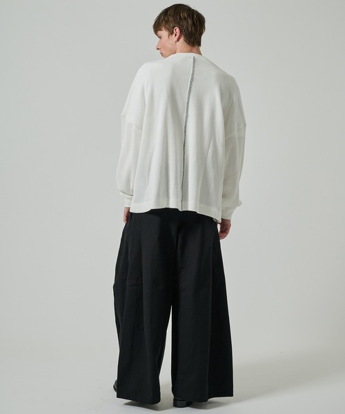 SHINYAKOZUKA(シンヤコヅカ)の「【SHINYAKOZUKA/シンヤコズカ】HABITAT(ISSUE#7)(Tシャツ/カットソー・メンズ・ホワイト/ブラック・L/M/S)」の5枚目の写真