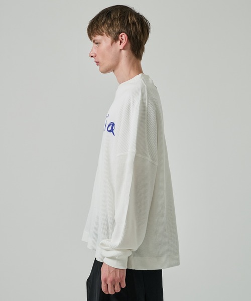 SHINYAKOZUKA(シンヤコヅカ)の「【SHINYAKOZUKA/シンヤコズカ】HABITAT(ISSUE#7)(Tシャツ/カットソー・メンズ・ホワイト/ブラック・L/M/S)」の7枚目の写真