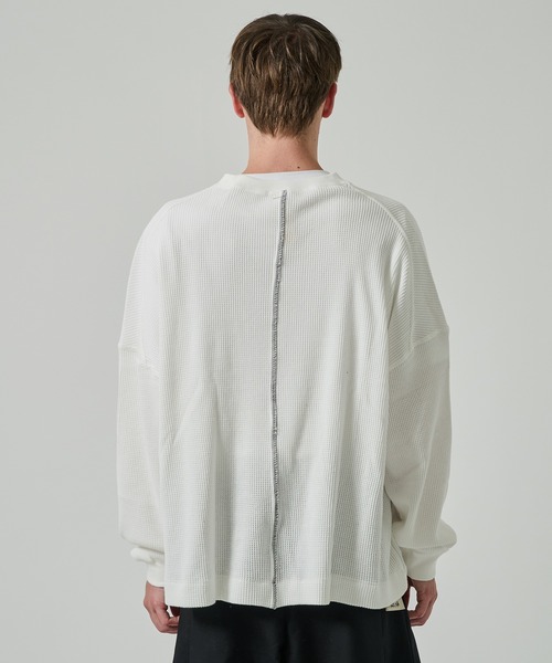 SHINYAKOZUKA(シンヤコヅカ)の「【SHINYAKOZUKA/シンヤコズカ】HABITAT(ISSUE#7)(Tシャツ/カットソー・メンズ・ホワイト/ブラック・L/M/S)」の8枚目の写真