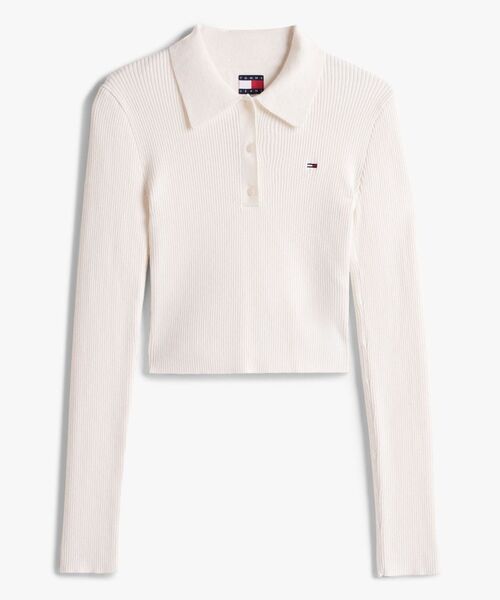 セール】エッセンシャルロングスリーブポロセーター（ニット/セーター