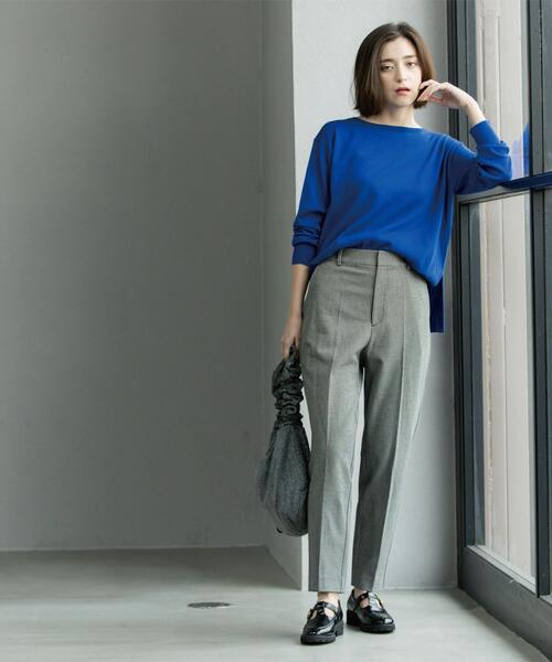 セール】ウォームタッチ テーパードパンツ【洗濯機洗OK/ストレッチ