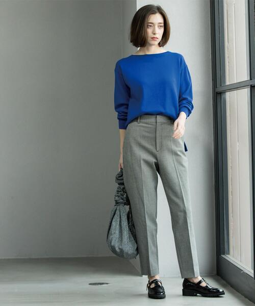 セール】ウォームタッチ テーパードパンツ【洗濯機洗OK/ストレッチ