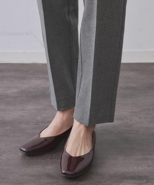 OPAQUE.CLIP（オペークドットクリップ）の「ウォームタッチ テーパードパンツ【洗濯機洗OK/ストレッチ】≪SS～LL≫（その他パンツ・レディース・ブラック/ブラック系/オフホワイト・38/40/36/34/42）」の21枚目の写真