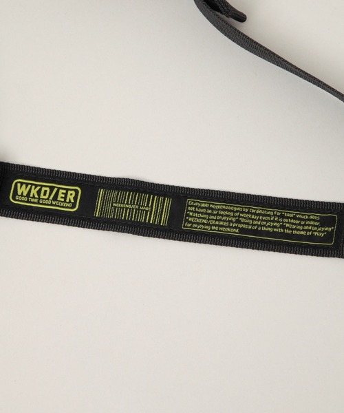 RAGEBLUE（レイジブルー）の「【WEEKEND(ER)&CO./ウィークエンダー】FUNNYPACK/ショルダーバッグ（ショルダーバッグ・メンズ・キャメル/ブラック・FREE）」の11枚目の写真