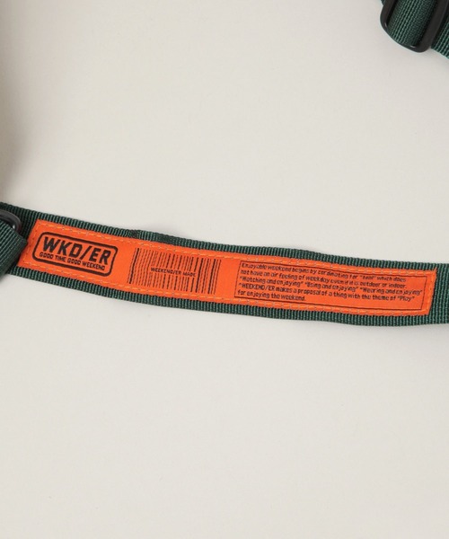 RAGEBLUE（レイジブルー）の「【WEEKEND(ER)&CO./ウィークエンダー】FUNNYPACK/ショルダーバッグ（ショルダーバッグ・メンズ・キャメル/ブラック・FREE）」の13枚目の写真