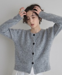 &. NOSTALGIA | 【ZOZO限定】ブークレ起毛カーディガン(カーディガン/ボレロ)