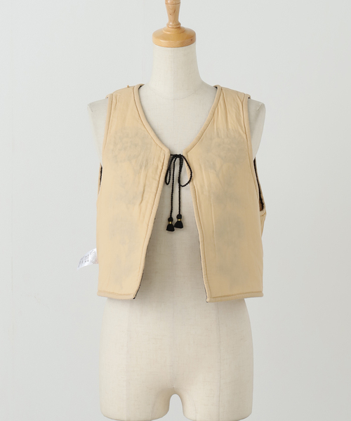 SARA MALLIKA/サラマリカ】COTTON DORI EMBROIDERY VEST（その他