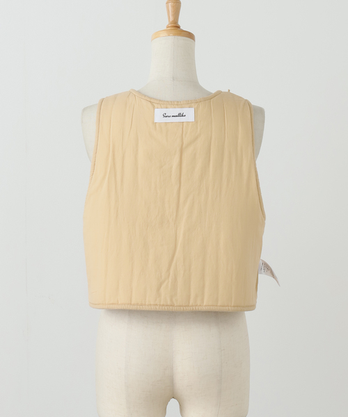 sara mallika(サラ マリカ)の「【SARA MALLIKA/サラマリカ】COTTON DORI EMBROIDERY VEST(その他アウター・レディース・ベージュ・FREE)」の6枚目の写真