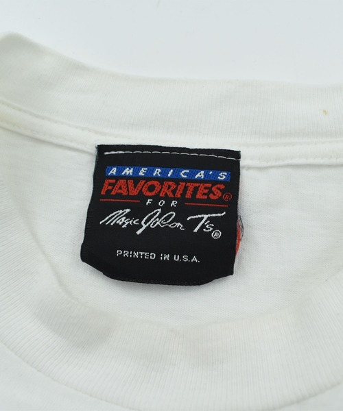 LABORATORY R（ラボラトリーアール）の「【USED】90’s MAGIC JOHNSON T’S “NHL New York Rangers” フットボール Tシャツ（Tシャツ/カットソー・メンズ・ホワイト・LARGE）」の6枚目の写真