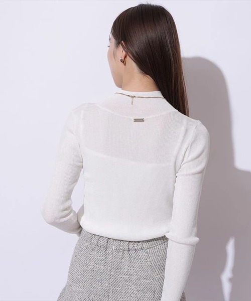 mi_na＊ シアーボトルネックニット（ニット/セーター）｜Mystrada（マイ