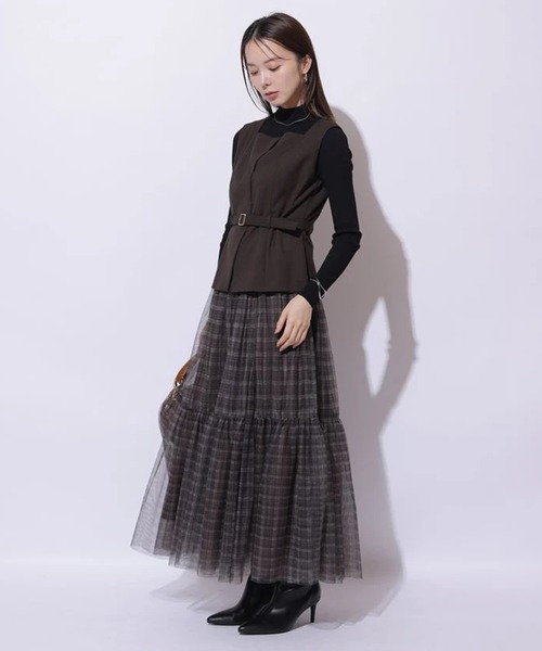 mi_na＊ シアーボトルネックニット（ニット/セーター）｜Mystrada（マイ