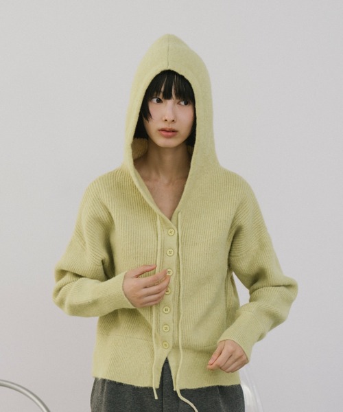 セール】フーディニットカーディガン（カーディガン/ボレロ）｜duei  