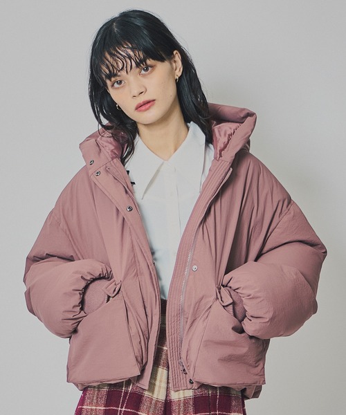 REDYAZEL(レディアゼル)の「フラップポケットファイバーダウンジャケット(ダウンジャケット/コート・レディース・オフホワイト/ブラウン系その他/グレー系その他/ブラック/ブラウン/ライトグレー・FREE)」の6枚目の写真