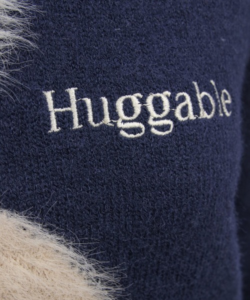 clear（クリア）の「ネコフェザー長袖ニットトップス[着回し力抜群 ガーリー]（ニット/セーター・レディース・杢グレー/ピンク/ネイビー/アイボリー・F）」の14枚目の写真