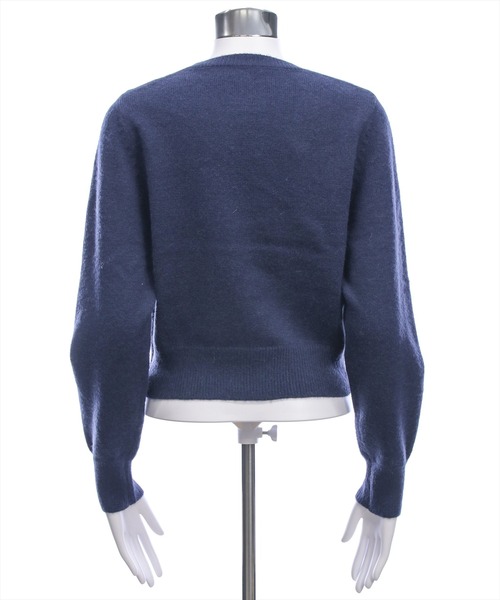 clear（クリア）の「ネコフェザー長袖ニットトップス[着回し力抜群 ガーリー]（ニット/セーター・レディース・杢グレー/ピンク/ネイビー/アイボリー・F）」の18枚目の写真