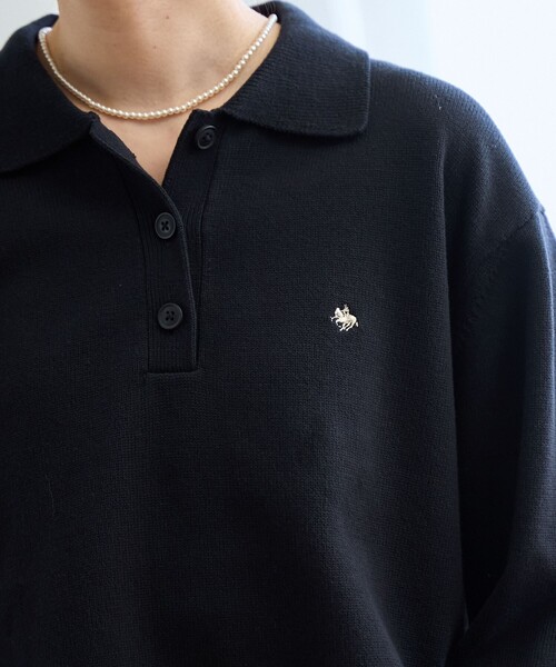 セール】【POLO BCS（ポロ・ビーシーエス）別注】 襟付きポロニット