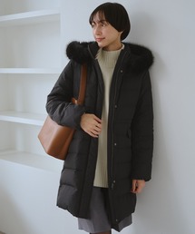 ROPE' PICNIC | 【GREEN DOWN/グリーンダウン】ファー付きダウンロングコート/一部WEB限定カラー(ダウンジャケット/コート)