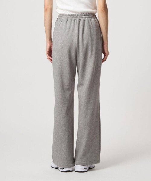 green label relaxing（グリーンレーベルリラクシング）の「ウラキモウ ピケ パンツ（スウェットパンツ・レディース・ブラック/グレー・FREE）」の13枚目の写真