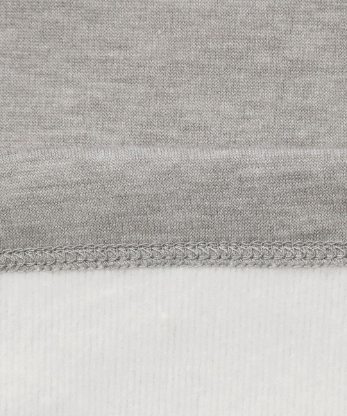 green label relaxing（グリーンレーベルリラクシング）の「ウラキモウ ピケ パンツ（スウェットパンツ・レディース・ブラック/グレー・FREE）」の18枚目の写真