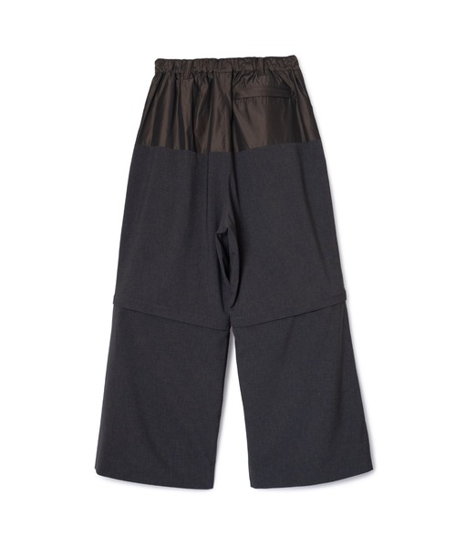 L.H.P（エルエイチピー）の「NON TOKYO/ノントーキョー/２WAYバイカラースラックス（スラックス・レディース・ブラック/グレー/サックスブルー・1/2）」の16枚目の写真