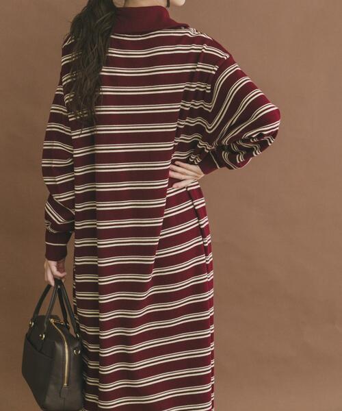 セール】ハーフジップポロワンピース（ワンピース）｜ITEMS