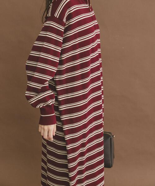 セール】ハーフジップポロワンピース（ワンピース）｜ITEMS