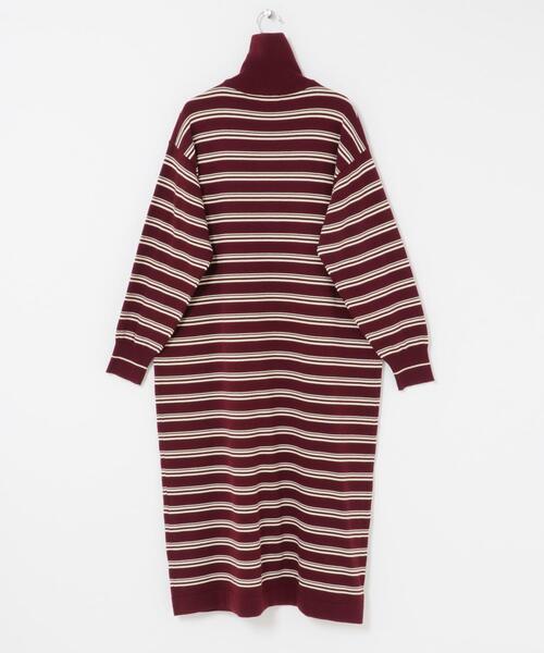 セール】ハーフジップポロワンピース（ワンピース）｜ITEMS