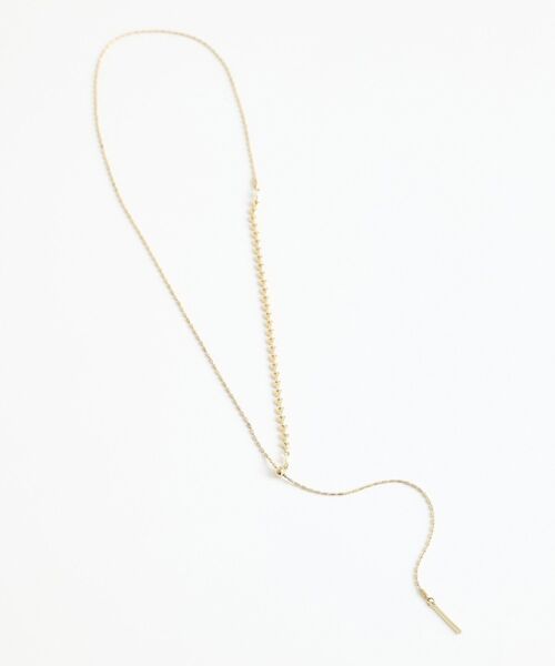 earth music&ecology（アースミュージックアンドエコロジー）の「コンビチェーンスライドネックレス（ネックレス・レディース・ゴールド/シルバー・F）」の3枚目の写真