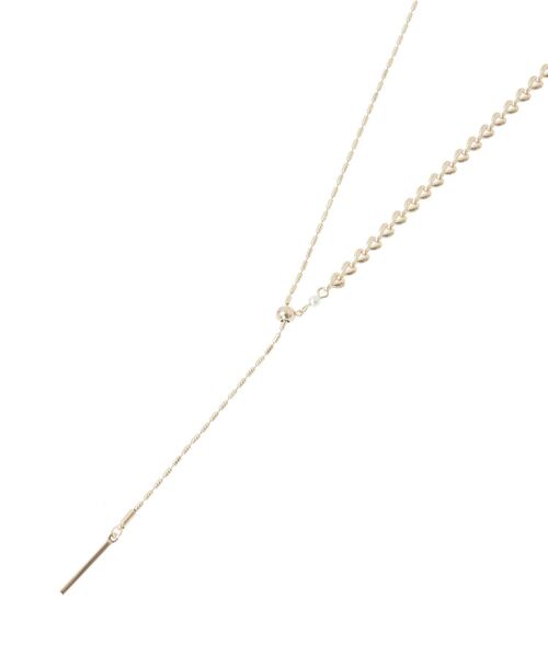 earth music&ecology（アースミュージックアンドエコロジー）の「コンビチェーンスライドネックレス（ネックレス・レディース・ゴールド/シルバー・F）」の6枚目の写真