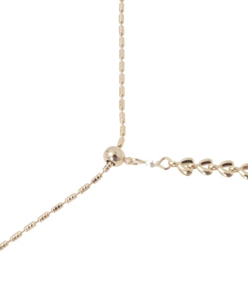 earth music&ecology（アースミュージックアンドエコロジー）の「コンビチェーンスライドネックレス（ネックレス・レディース・ゴールド/シルバー・F）」の8枚目の写真