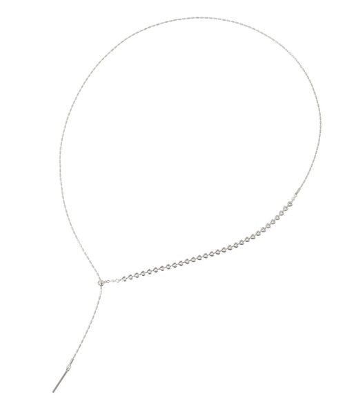 earth music&ecology（アースミュージックアンドエコロジー）の「コンビチェーンスライドネックレス（ネックレス・レディース・ゴールド/シルバー・F）」の11枚目の写真