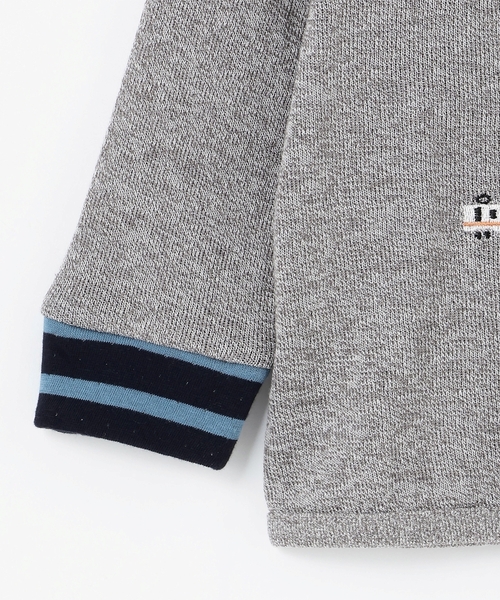 kladskap（クレードスコープ）の「乗り物/アニマル接結長袖Tシャツ（Tシャツ/カットソー・キッズ・マスタード/グレー・90cm/110cm/120cm/80ｃｍ/100cm）」の7枚目の写真