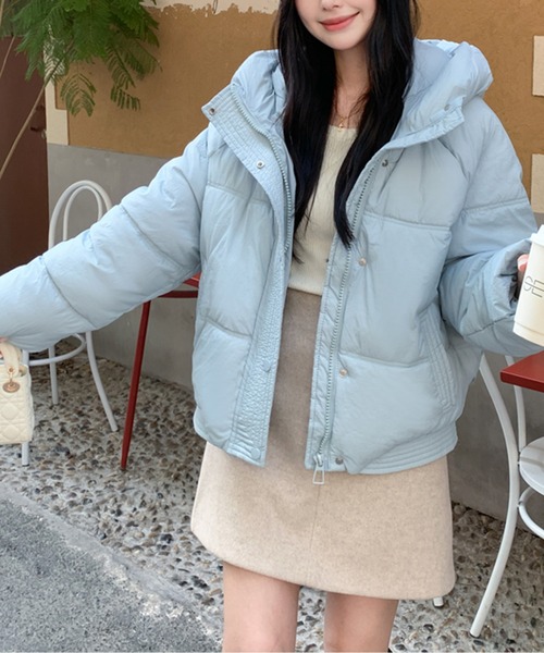 シーズンレスライトボリュームショート中綿ジャケット（その他