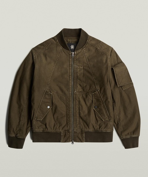 GA-1 Washed Bomber/ヴィンテージライクウォッシュド加工MA1タイプ